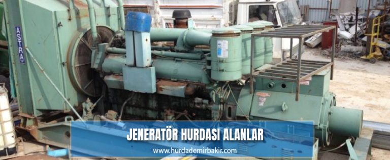 Jeneratör Hurdası Alanlar